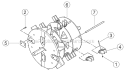 Part Location Diagram of 76844-00 Bear Cat Weldment, 5 Inch C/S Rotor